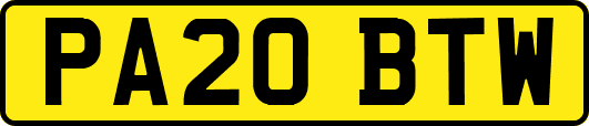 PA20BTW
