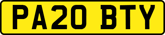 PA20BTY