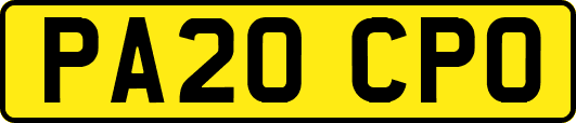 PA20CPO