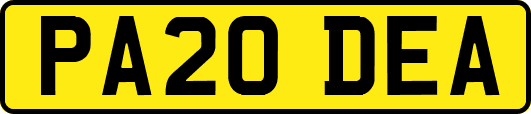 PA20DEA