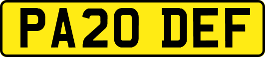 PA20DEF