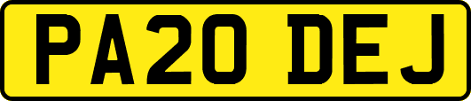 PA20DEJ