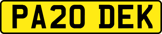 PA20DEK