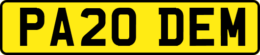 PA20DEM