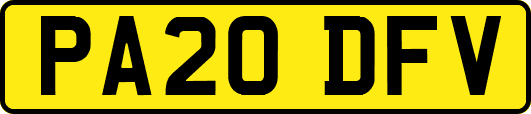 PA20DFV