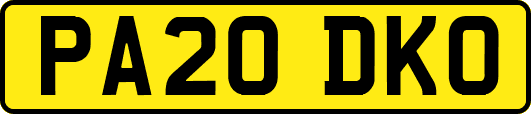 PA20DKO