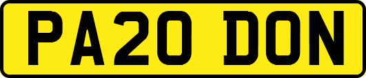 PA20DON