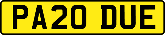 PA20DUE