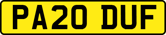 PA20DUF