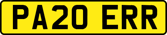 PA20ERR