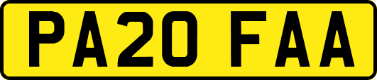 PA20FAA
