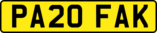 PA20FAK