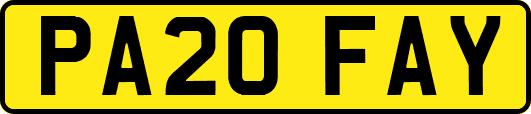 PA20FAY