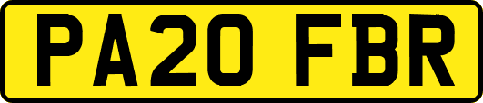 PA20FBR