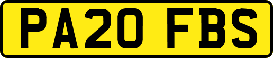 PA20FBS