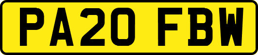 PA20FBW