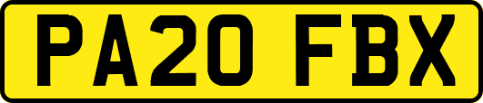 PA20FBX