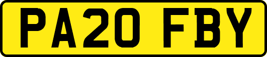 PA20FBY