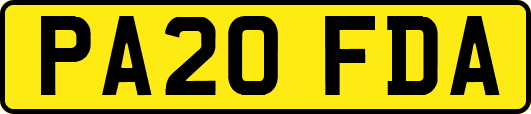 PA20FDA
