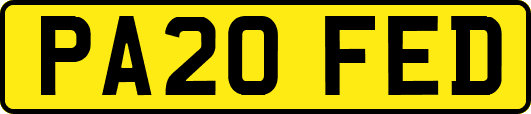 PA20FED