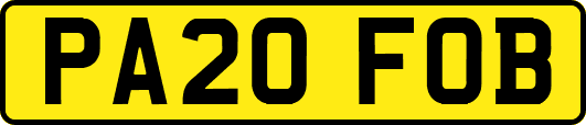 PA20FOB