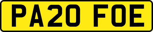 PA20FOE