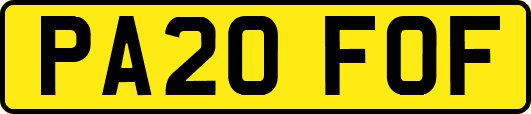 PA20FOF
