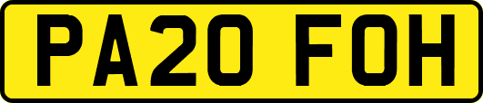 PA20FOH