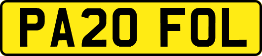 PA20FOL