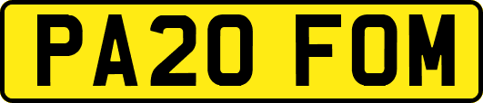 PA20FOM