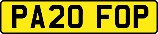 PA20FOP