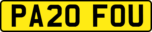 PA20FOU