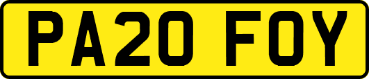 PA20FOY