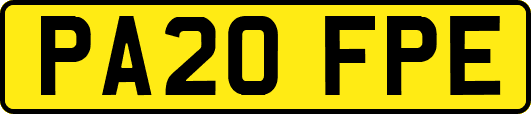 PA20FPE