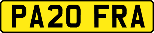 PA20FRA
