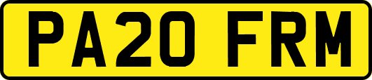 PA20FRM