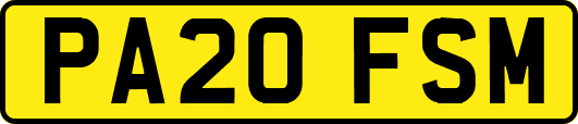 PA20FSM