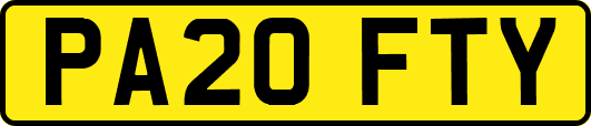PA20FTY