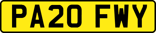 PA20FWY
