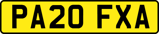PA20FXA