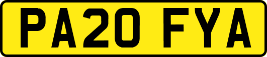 PA20FYA