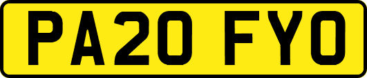 PA20FYO