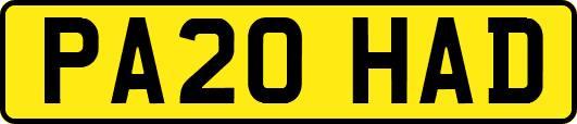 PA20HAD