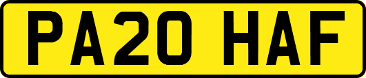 PA20HAF