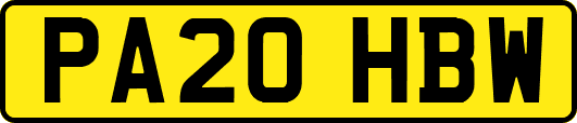 PA20HBW