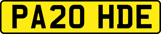 PA20HDE