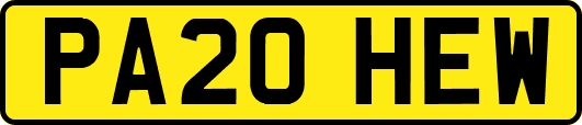 PA20HEW
