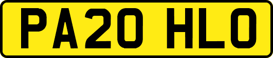 PA20HLO