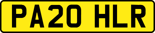 PA20HLR