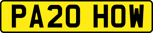 PA20HOW